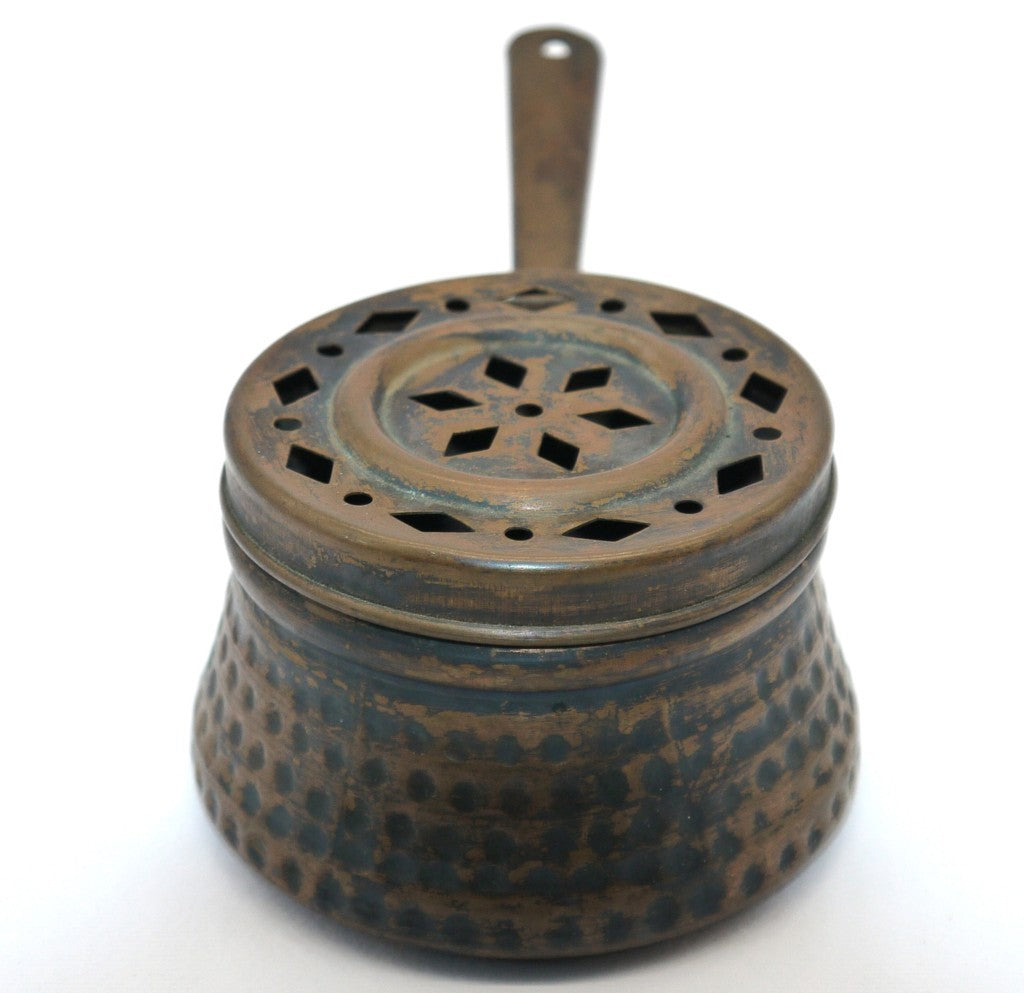 Antique copper bed warmer - Period: 1950/60