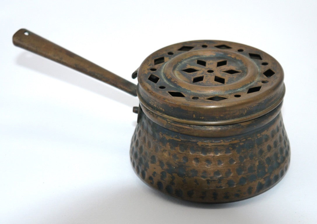 Antique copper bed warmer - Period: 1950/60