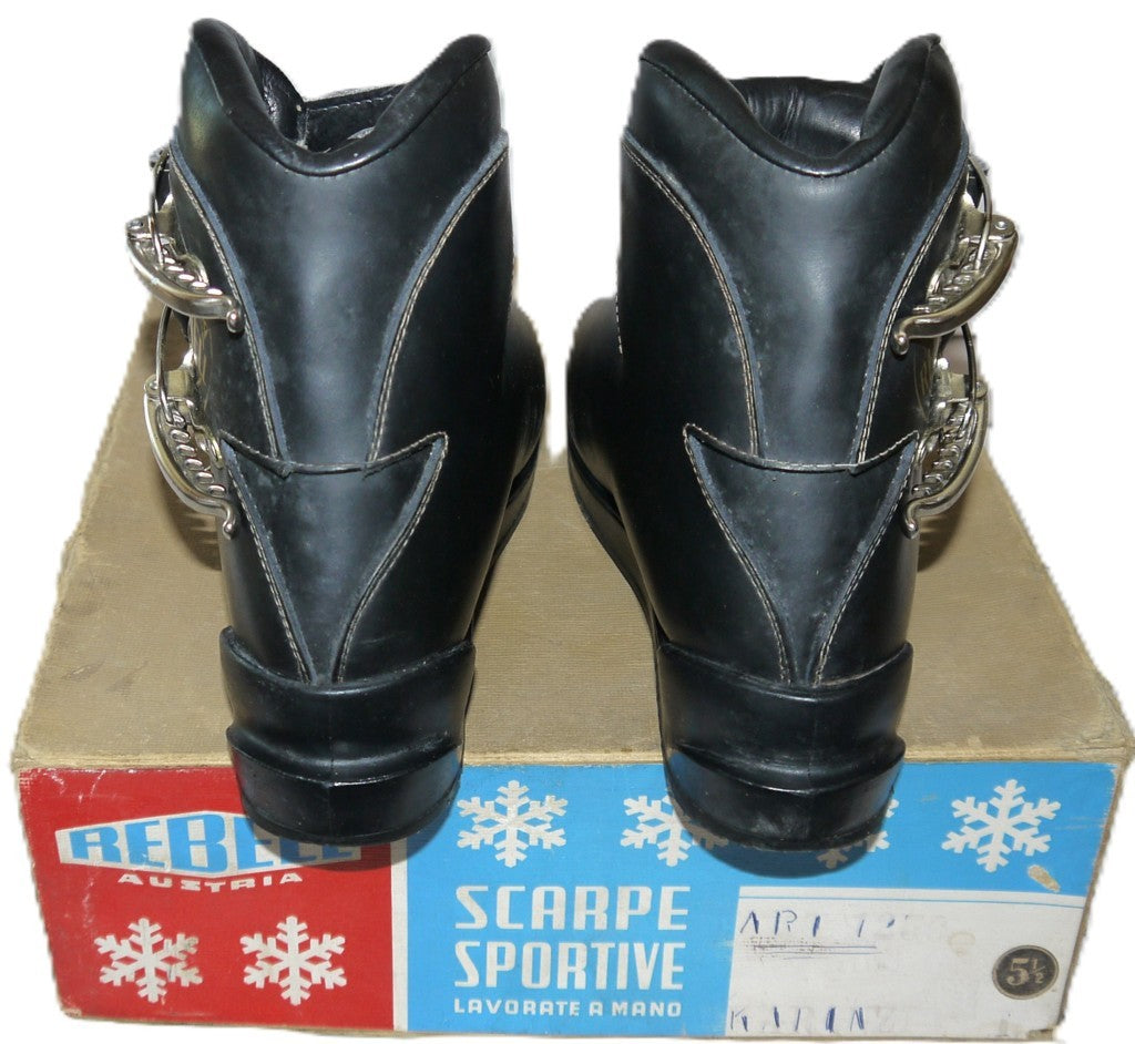 Rebell Austria Women's Ski Boots - Art 1250 - Karinzia - Period: 1964/1965