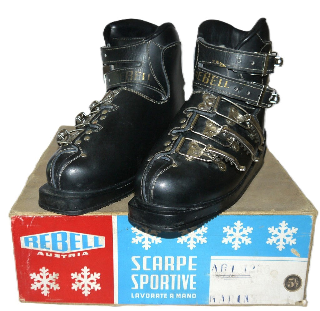 Rebell Austria Women's Ski Boots - Art 1250 - Karinzia - Period: 1964/1965
