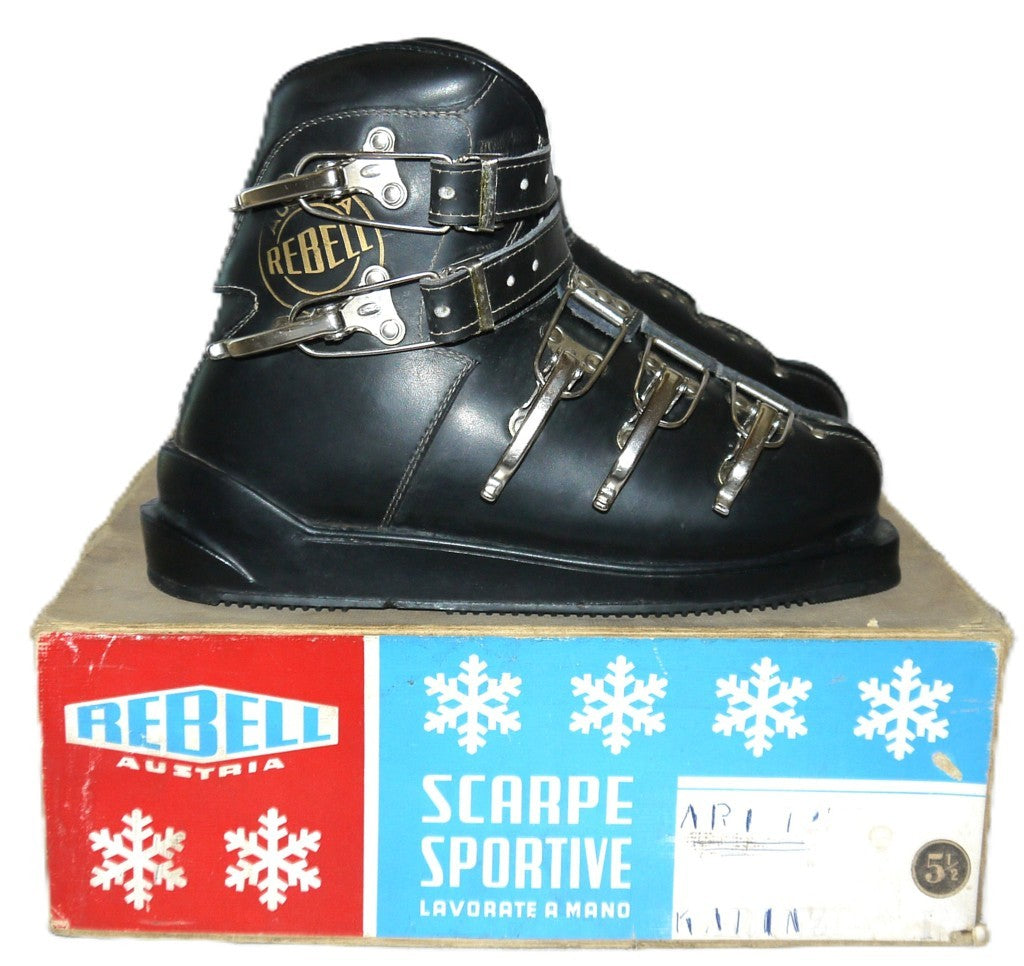 Rebell Austria Women's Ski Boots - Art 1250 - Karinzia - Period: 1964/1965