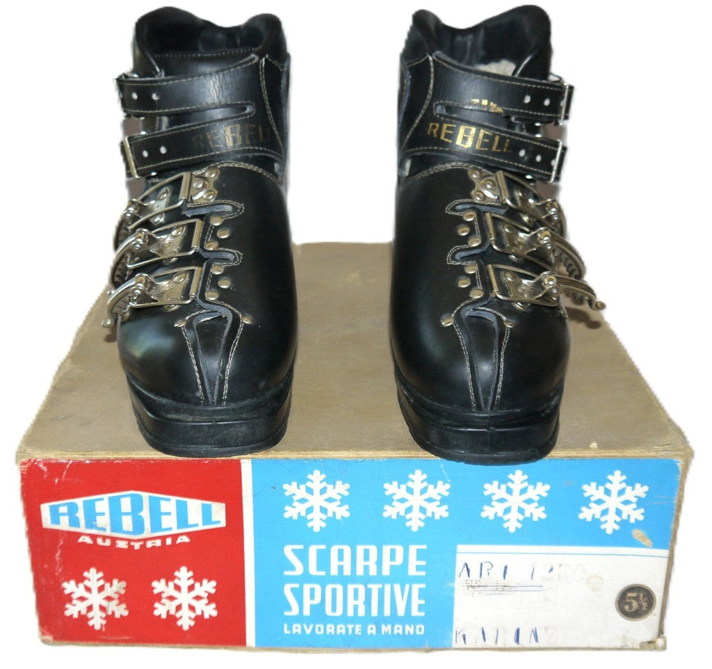 Rebell Austria Women's Ski Boots - Art 1250 - Karinzia - Period: 1964/1965