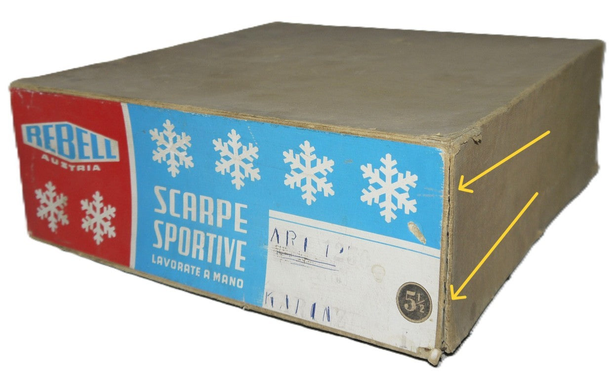 Rebell Austria Women's Ski Boots - Art 1250 - Karinzia - Period: 1964/1965