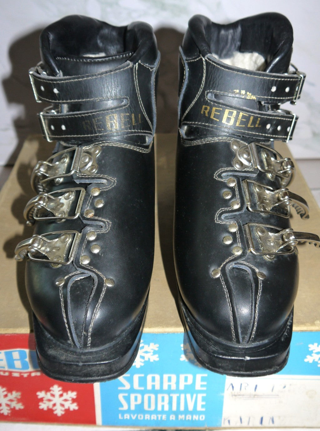 Rebell Austria Women's Ski Boots - Art 1250 - Karinzia - Period: 1964/1965