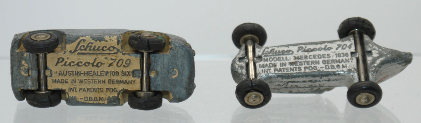 Modèles statiques Schuco Piccolo 704-709 - Période : 1957/1960