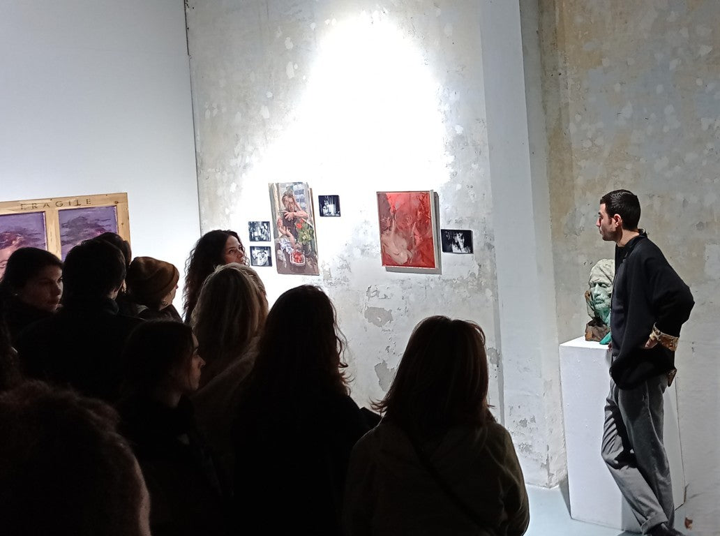 Tête d'homme « Adan », sculpture de Stefano Mussato Galeano