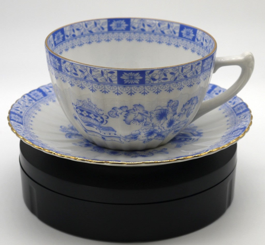 Tea/Milk Breakfast Set - 2 pieces - Seltmann Weiden Bavaria / China Blau - Period: 1980/90