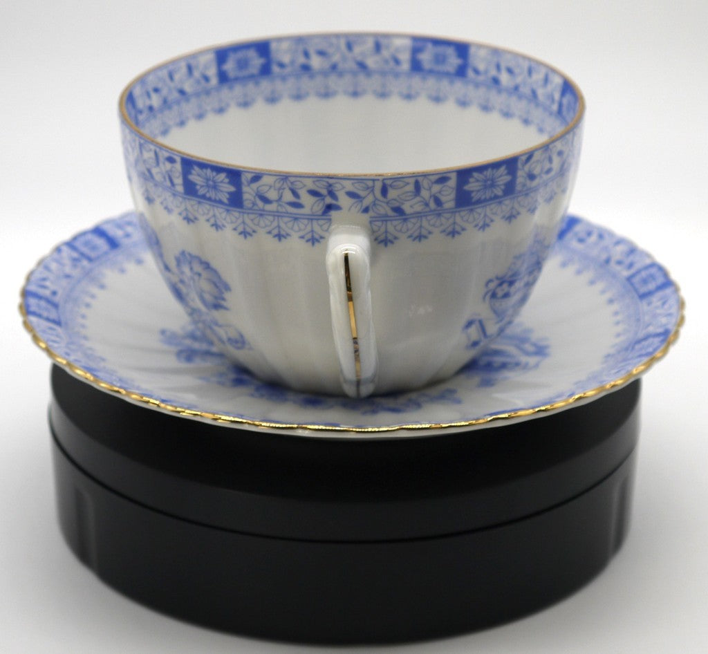 Tea/Milk Breakfast Set - 2 pieces - Seltmann Weiden Bavaria / China Blau - Period: 1980/90