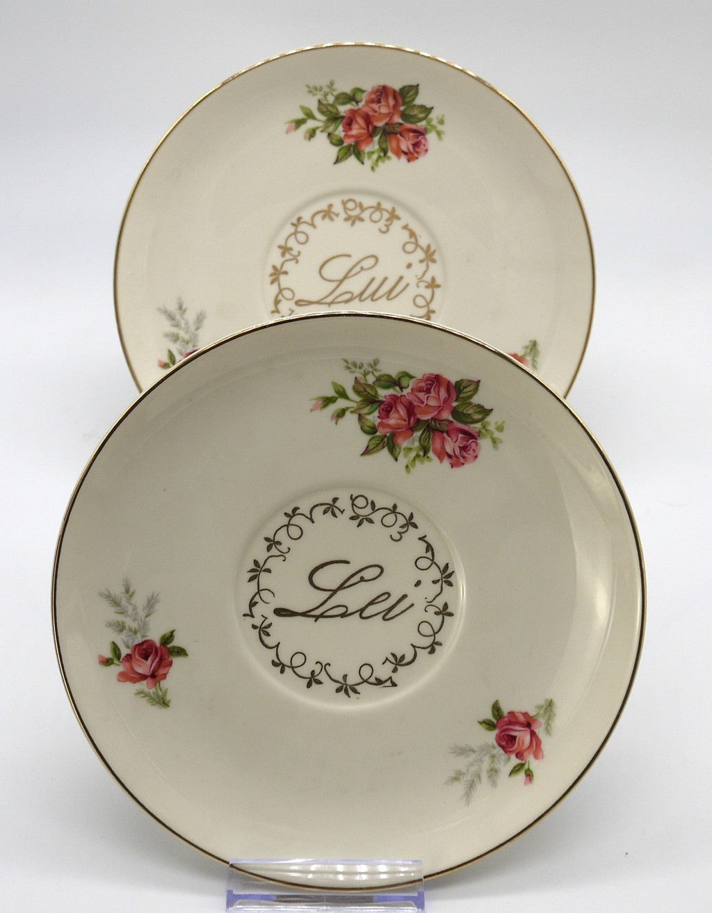 Breakfast Set - 2 pieces - Him/Her - by Manifattura Porcellane Royal CP - Period: 1970-1980