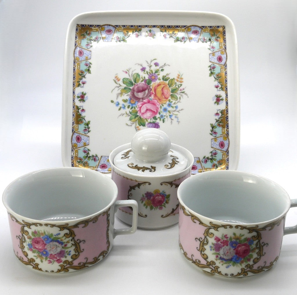 Limoges-Bavaria Schirnding ceramic breakfast set - Period: 1985/90