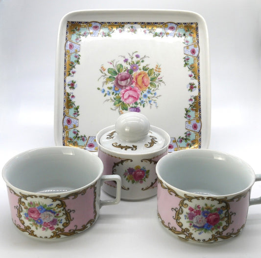 Limoges-Bavaria Schirnding ceramic breakfast set - Period: 1985/90