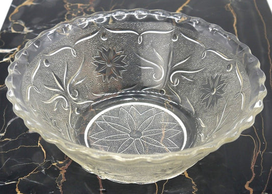 Cut Crystal Fruit Salad/Ice Cream Set - Period: 1970/1980