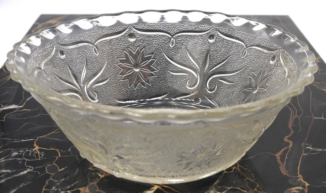 Cut Crystal Fruit Salad/Ice Cream Set - Period: 1970/1980