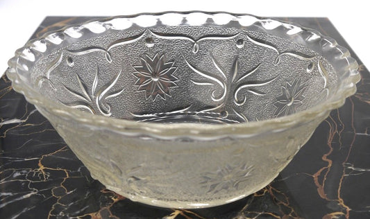 Cut Crystal Fruit Salad/Ice Cream Set - Period: 1970/1980