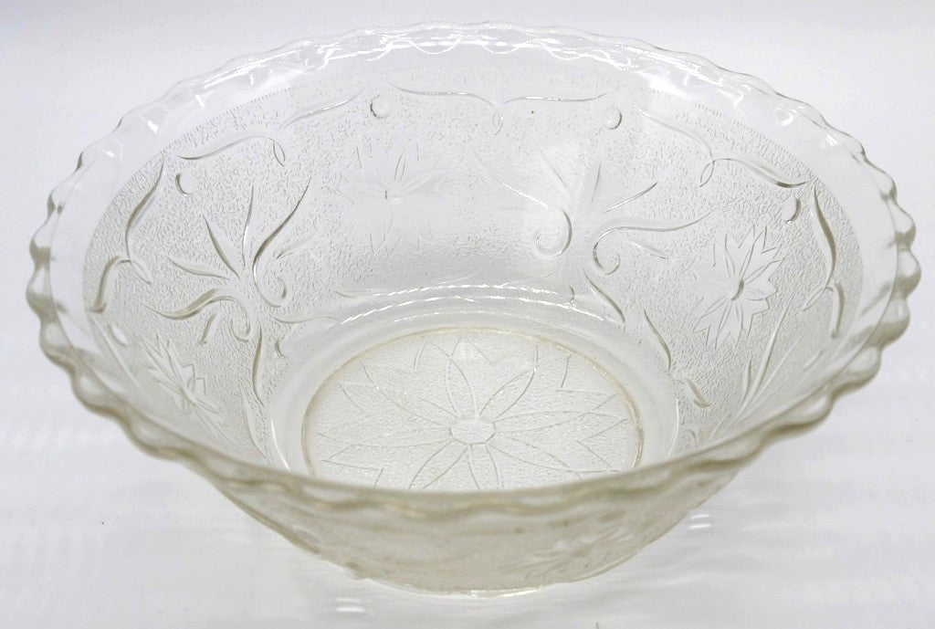 Cut Crystal Fruit Salad/Ice Cream Set - Period: 1970/1980