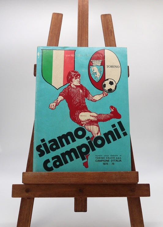 We of the Granata Heart - We are Champions! - Unique Scudetto number 1975/76 - Era: 1976