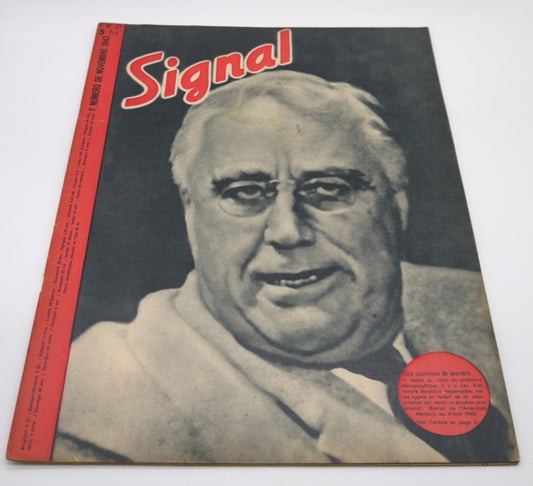 Signal - Périodique de propagande nazie originale de la Seconde Guerre mondiale - Période : 1943