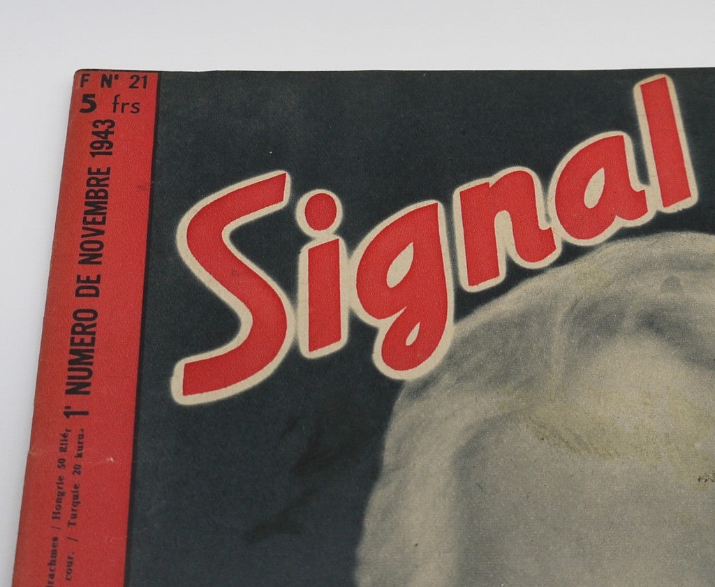 Signal - Périodique de propagande nazie originale de la Seconde Guerre mondiale - Période : 1943