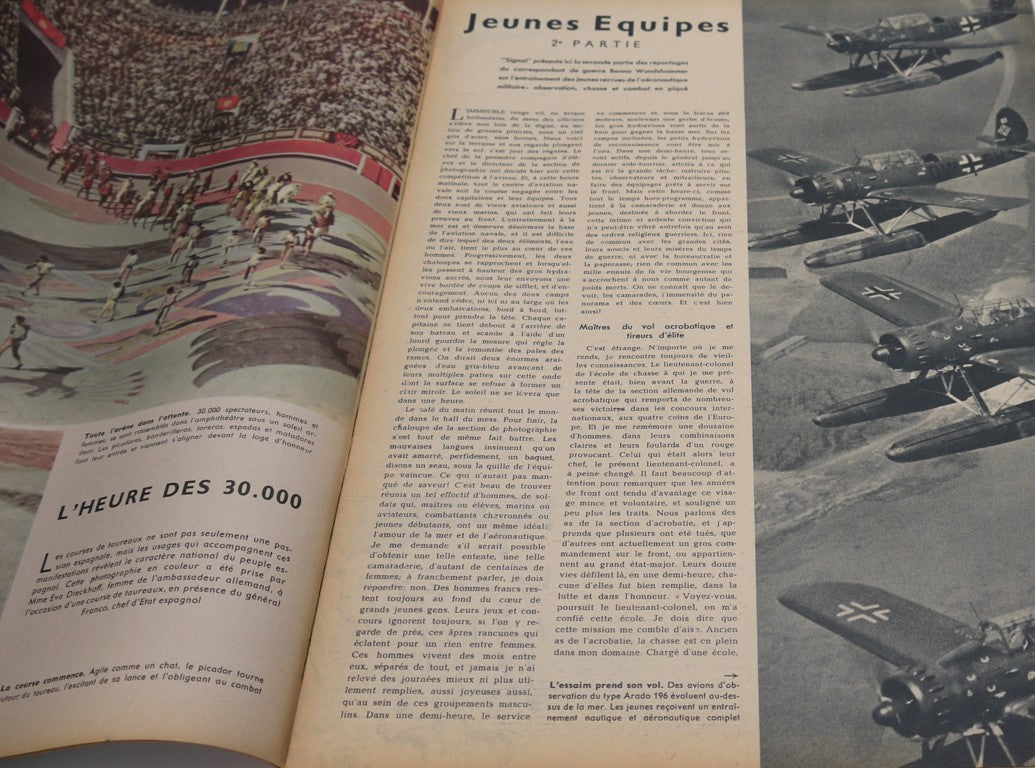 Signal - Périodique de propagande nazie originale de la Seconde Guerre mondiale - Période : 1943