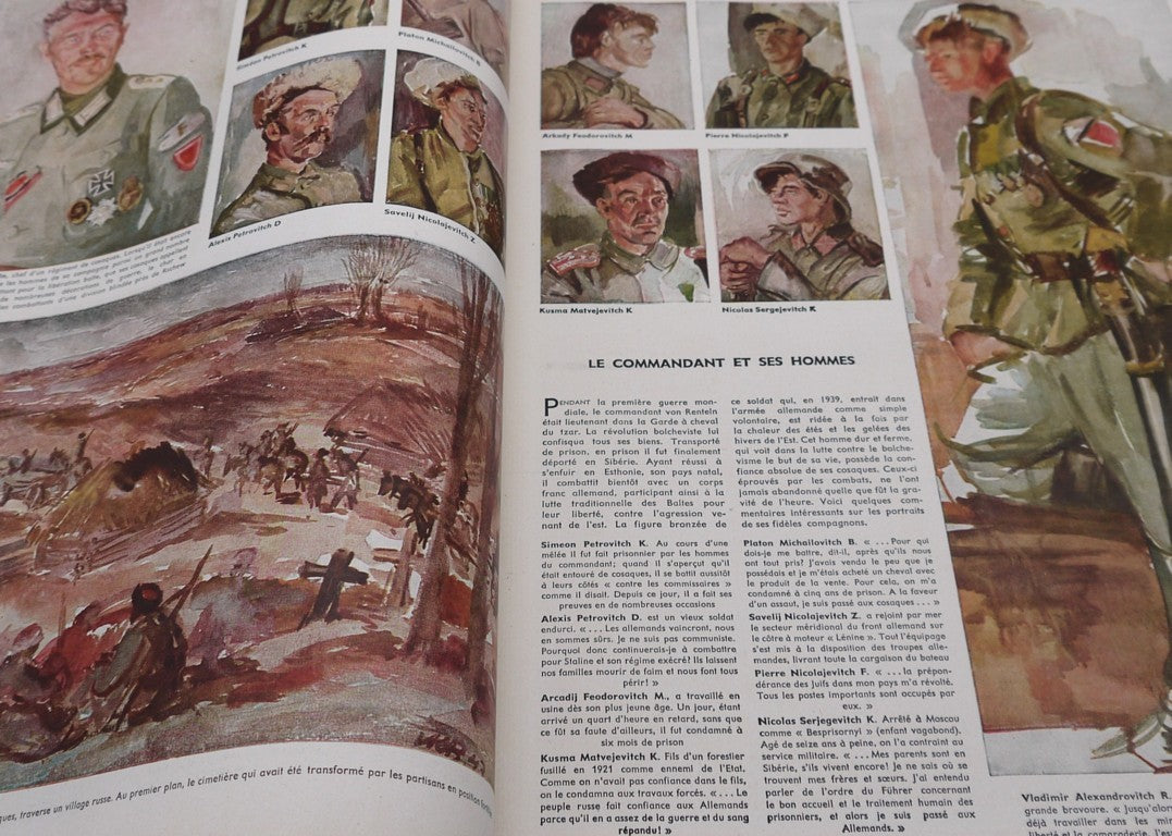 Signal - Périodique de propagande nazie originale de la Seconde Guerre mondiale - Période : 1943