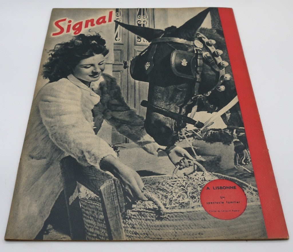 Signal - Périodique de propagande nazie originale de la Seconde Guerre mondiale - Période : 1943