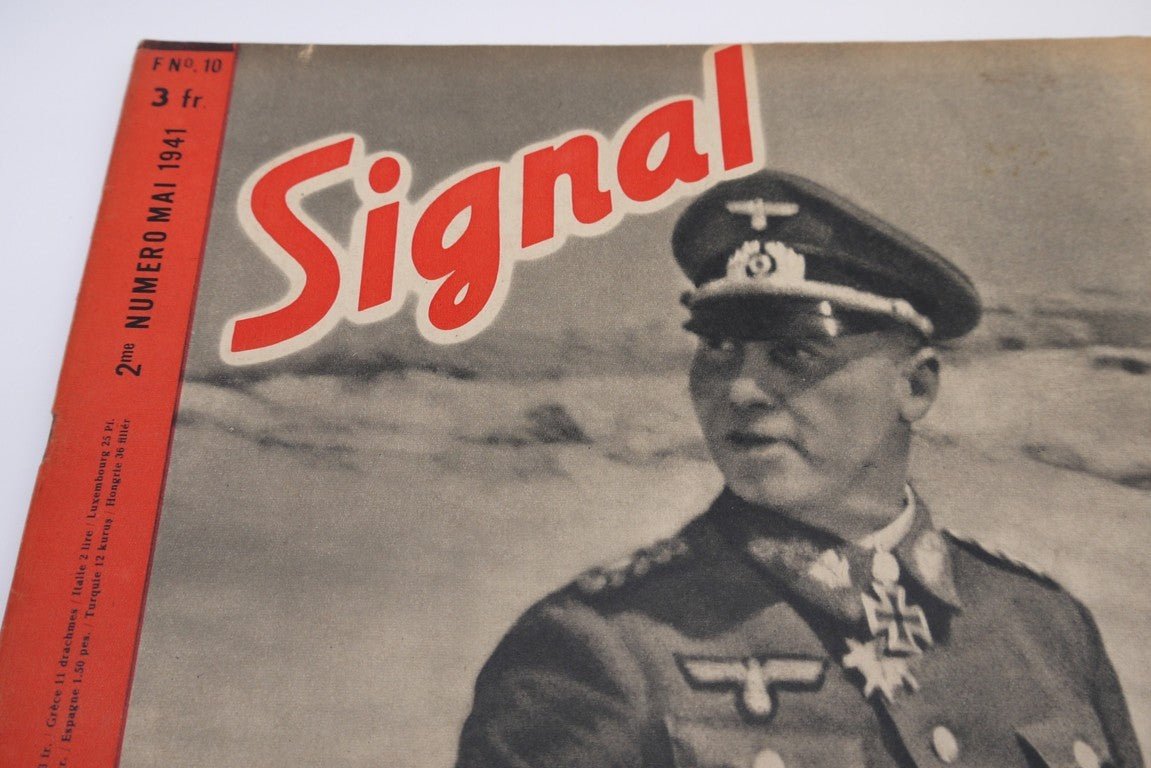 Signal - Périodique de propagande nazie originale de la Seconde Guerre mondiale - Période : 1941
