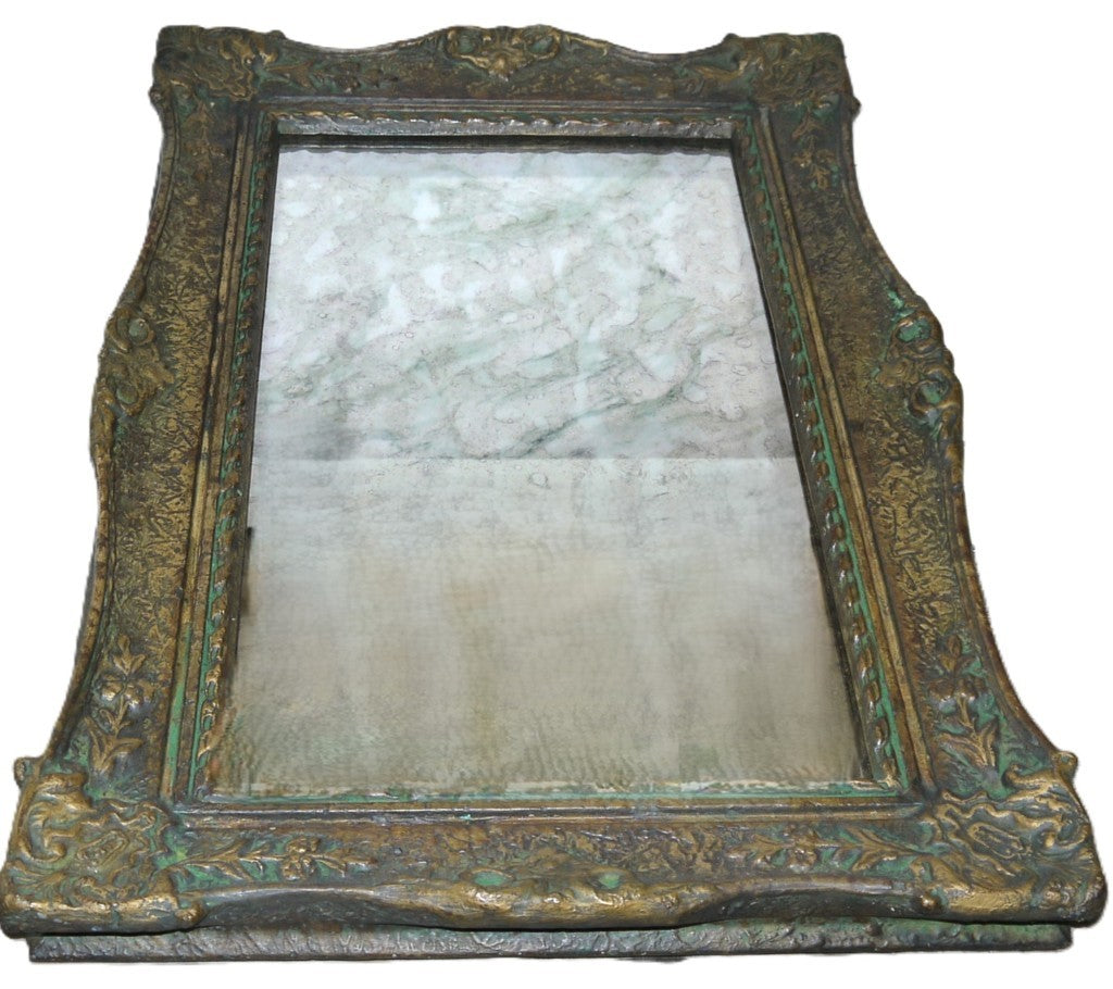 Antique Bronze Wall Mirror - 1980s/90s