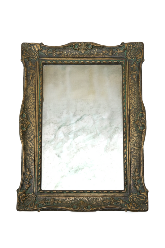 Specchio da parete Anticato in Bronzo pesante