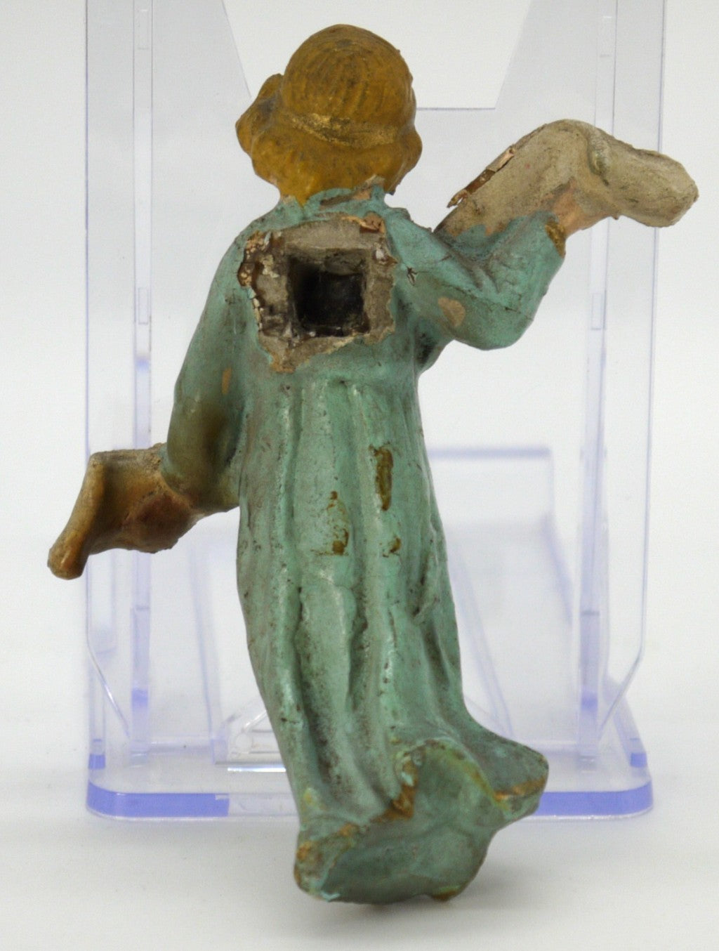 Statuine Presepe d'epoca Natività-articoli artigianali Italiani-Epoca:1940/50