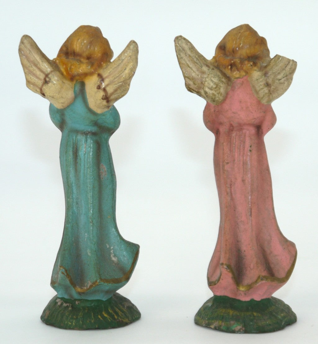 Statuine Presepe d'epoca Natività-articoli artigianali Italiani-Epoca:1940/50