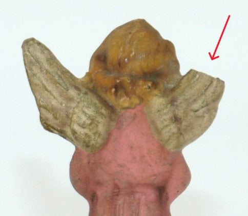 Statuine Presepe d'epoca Natività-articoli artigianali Italiani-Epoca:1940/50