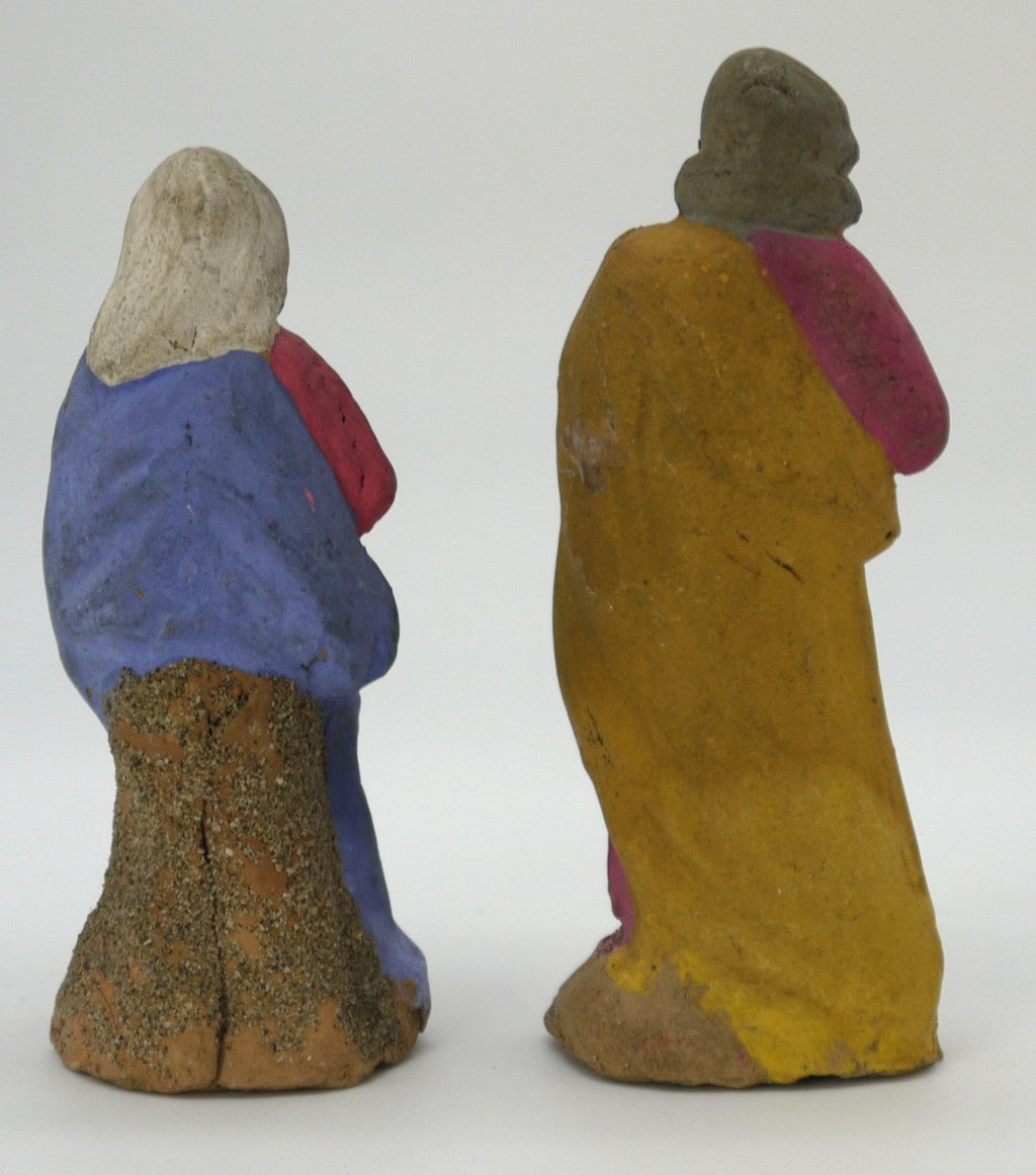 Statuine Presepe d'epoca Natività-articoli artigianali Italiani-Epoca:1940/50