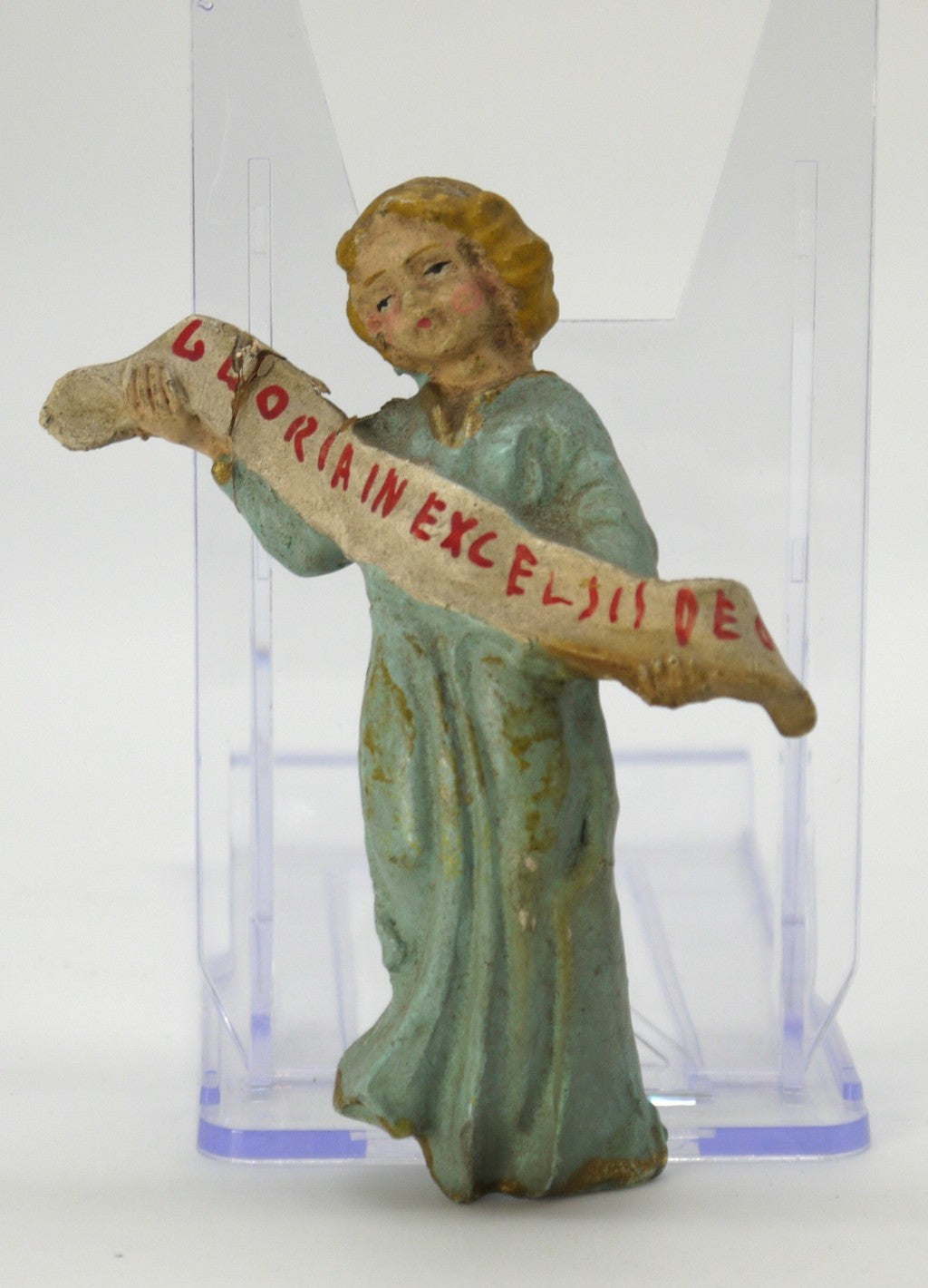 Statuine Presepe d'epoca Natività-articoli artigianali Italiani-Epoca:1940/50