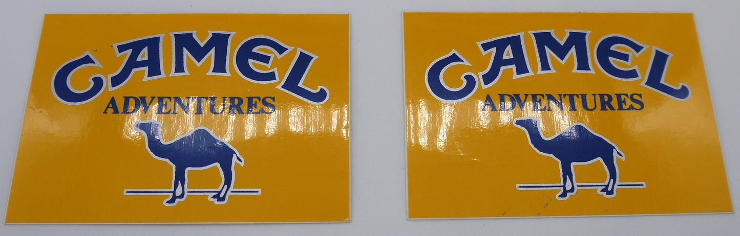 Original vintage stickers "Camel Trophy/Adventures" - 6 pcs - Period: 1990