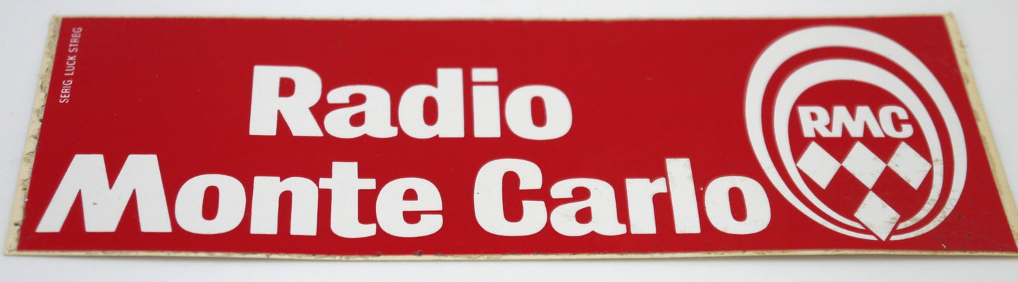 Stickers vintage Originali "Emittenti Radio anni 80/90/2000" - 10 pz-