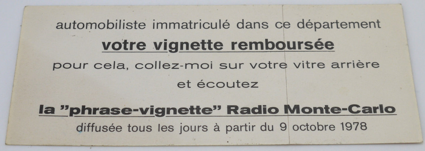 Stickers vintage Originali "Emittenti Radio anni 80/90/2000" - 10 pz-