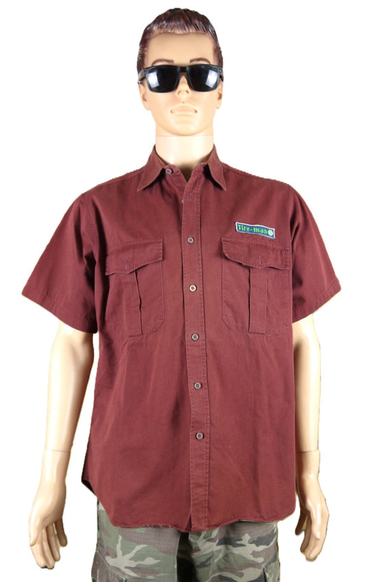 Suburban Art "Automotive Mechanical" Work Shirt_vista fontale intera