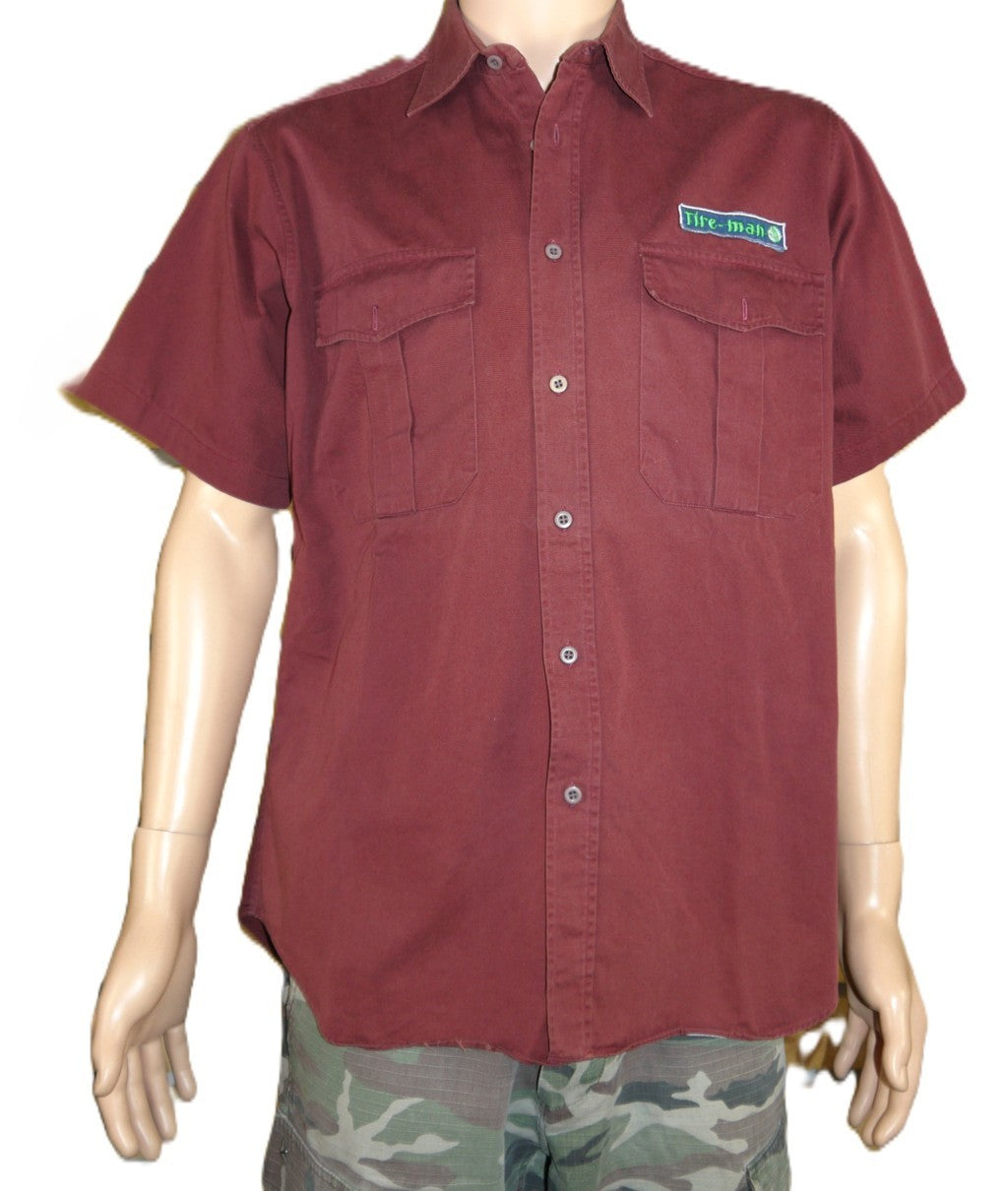 Suburban Art "Automotive Mechanical" Work Shirt vista completa fronte
