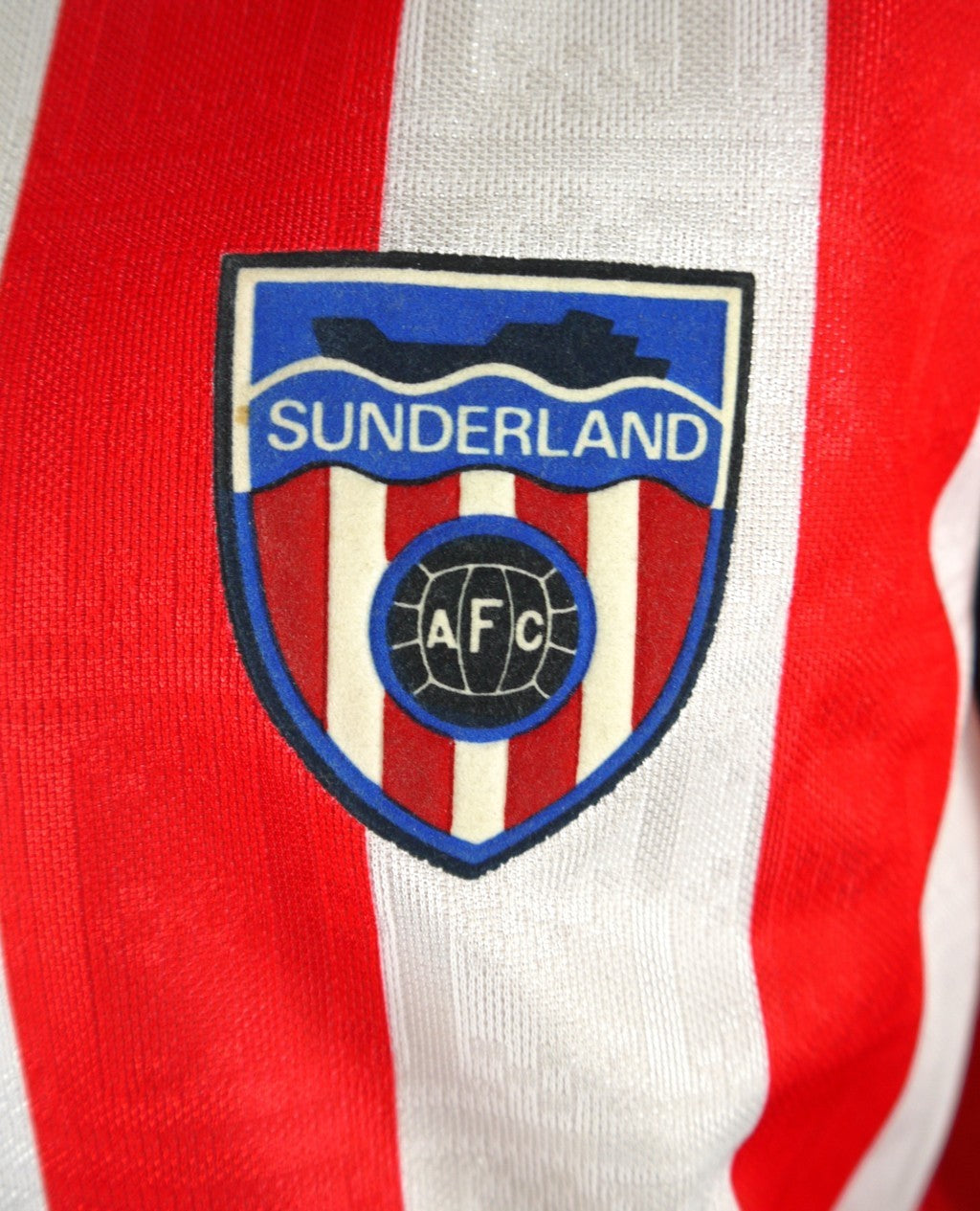 Sunderland AFC Home Shirt – Hummel / VAUX-1989/91-dettaglio logo