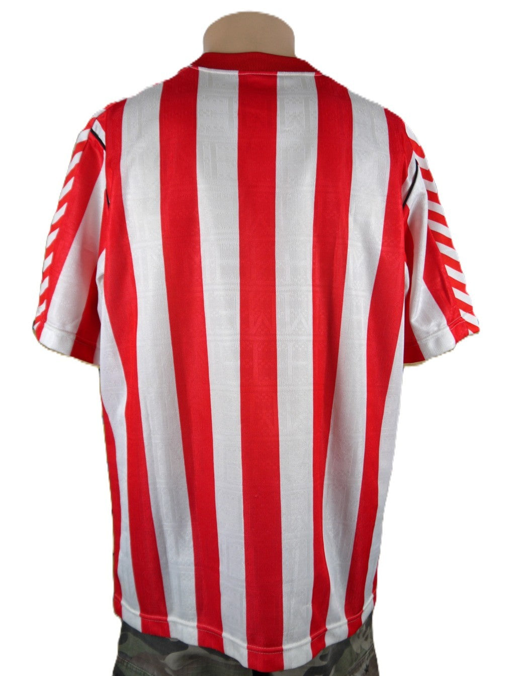 Sunderland AFC Home Shirt – Hummel / VAUX-1989/91-vista schiena completa