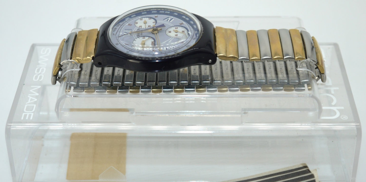 Swatch Chronograph SCN105/6 “Alabama” – 1993-dettaglio cinturino