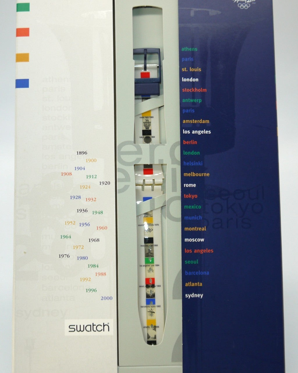 Swatch Special Set NOS "Sydney 2000 Olympiad Track" (GN183S)-Epoca: Anno 2000