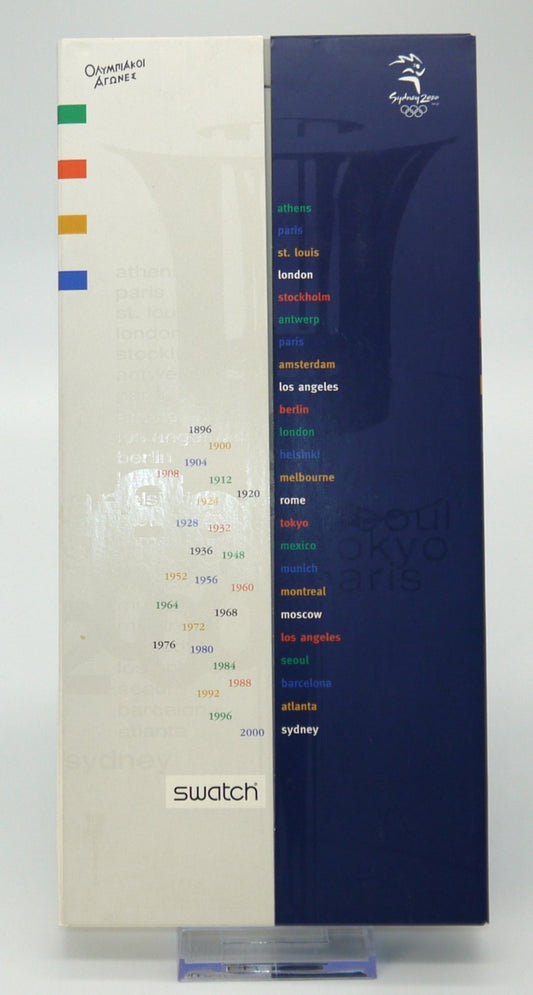 Swatch Special Set NOS "Sydney 2000 Olympiad Track" (GN183S)-Epoca: Anno 2000
