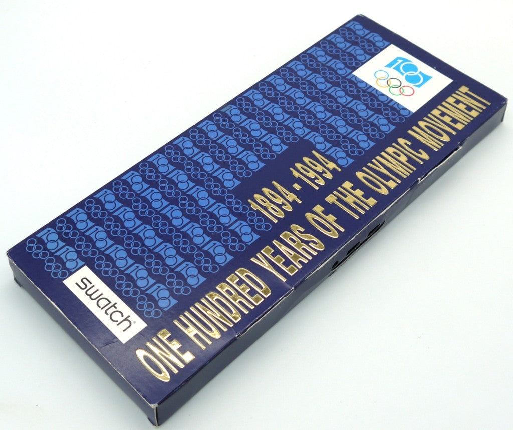Swatch Chrono Olympic Special SCZ101 – Full Set NOS-Epoca:1994