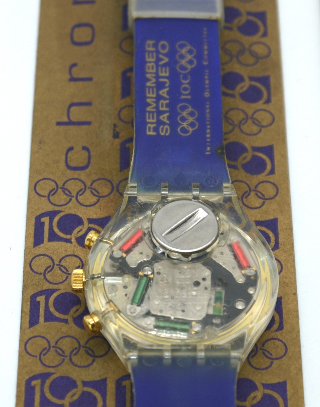 Swatch Chrono Olympic Special SCZ101 – Full Set NOS-Epoca:1994