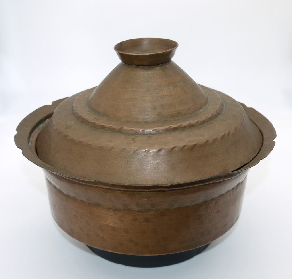 Copper Tajine-style pot - Period: 1970