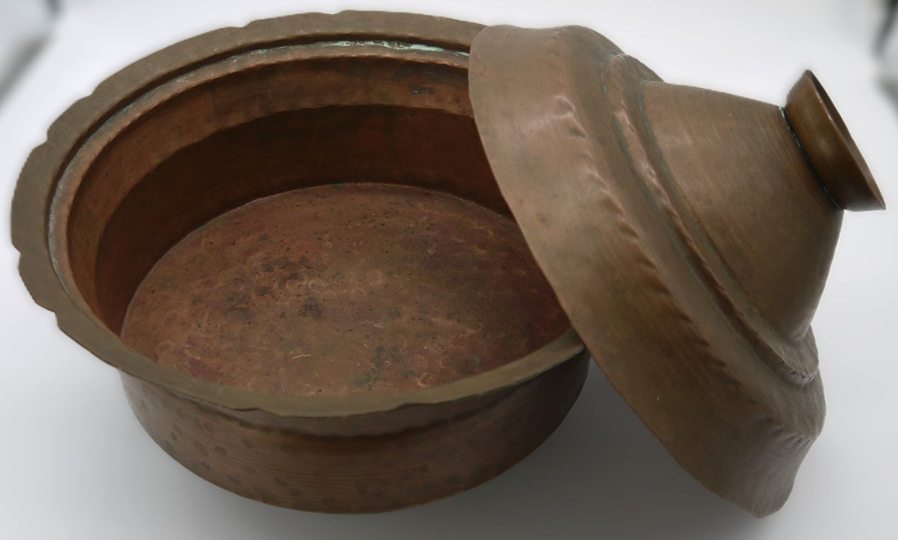 Copper Tajine-style pot - Period: 1970