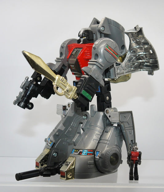 Transformers Dinobot Sludge Silver Brontosaurus Takara-Epoca:1984