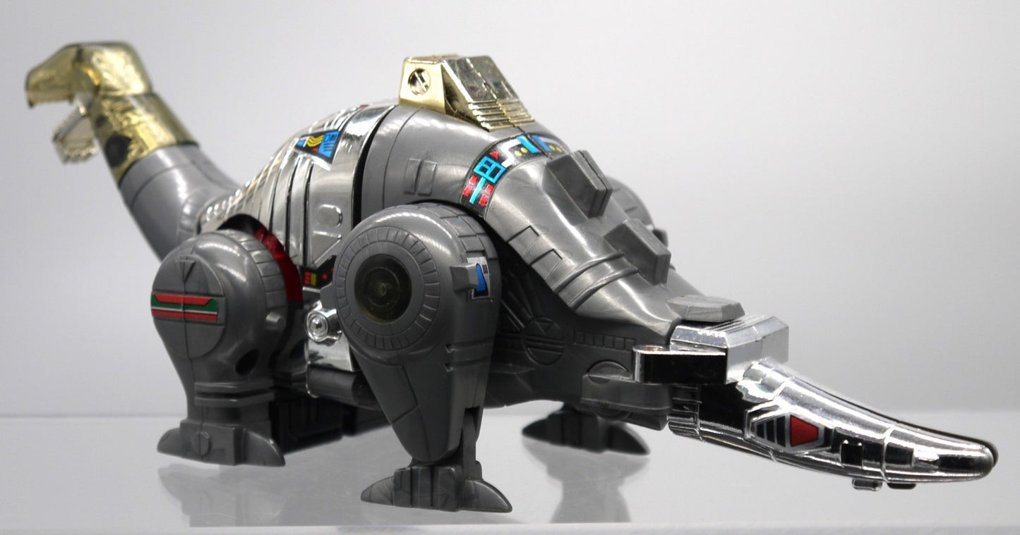 Transformers Dinobot Sludge Silver Brontosaurus Takara-Epoca:1984
