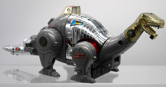 Transformers Dinobot Sludge Silver Brontosaurus Takara-Epoca:1984